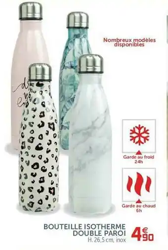 Gifi Bouteille Isotherme Double Paroi offre