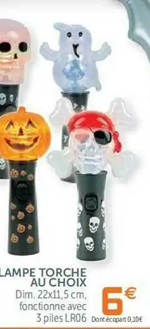 Gifi Lampe Torche Au Choix offre