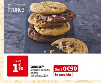 Auchan Supermarché COOKIES offre