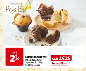 MUFFINS FOURRÉS
