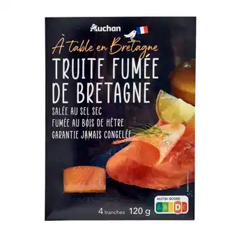 Auchan Truite Fumée De Bretagne Auchan offre