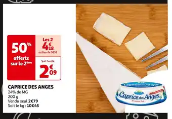 Auchan CAPRICE DES ANGES offre