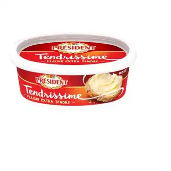Auchan Beurre Tendrissime Doux Président offre