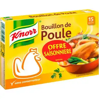 Auchan Bouillon De Poule Knorr offre