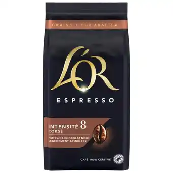 Auchan L'or Espresso Grains offre