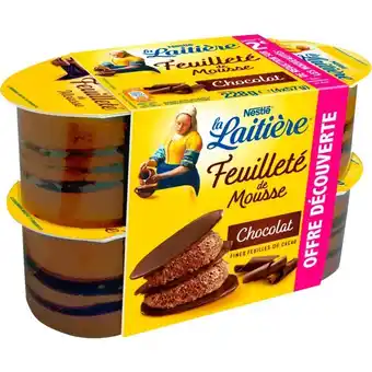 Auchan Feuilleté De Mousse La Laitière offre