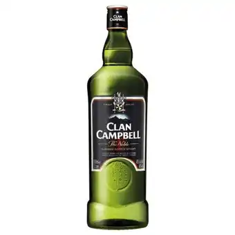 Auchan Whisky Clan Campbell offre