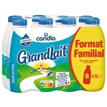 Grandlait Demi-Écrémé Candia