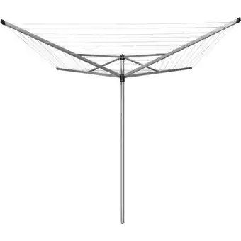 Auchan Séchoir Parapluie Rotatif Gris Métal Brabantia offre