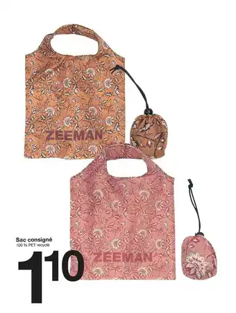 Zeeman Sac Consigné offre