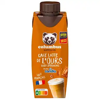 Auchan Boisson Lactée Columbus offre
