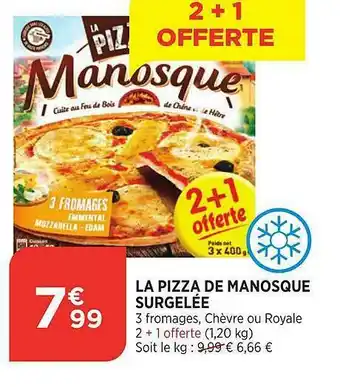 La Pizza De Manosque Surgelée