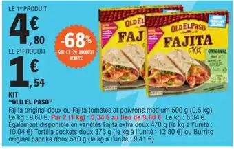 E.Leclerc KIT "OLD EL PASO" offre