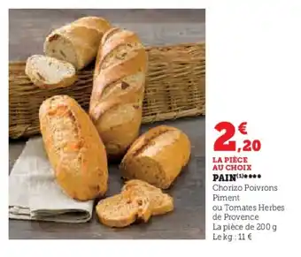 Super U PAIN offre