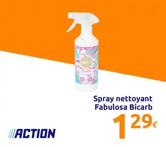 Action Fabulosa - spray nettoyant bicarb offre