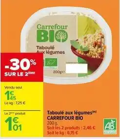 Carrefour Salade offre