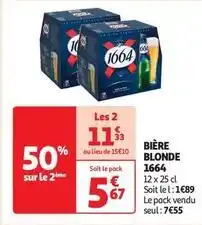 1664 - bière blonde