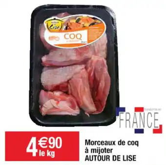 Cora x Carrefour Morceaux de coq à mijoter autour de lise offre