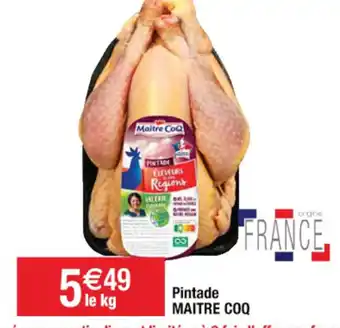 Cora x Carrefour Pintade maitre coq offre