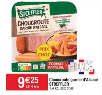 Cora x Carrefour Choucroute garnie d'alsace stoeffler offre