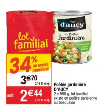 Cora x Carrefour Poêlée jardinière d'aucy offre