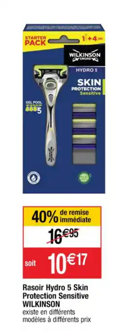 Rasoir hydro 5 skin protection sensitive wilkinson
