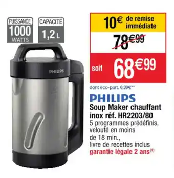 Soup maker chauffant inox