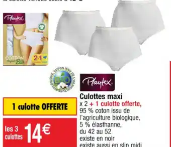 Cora x Carrefour Culottes maxi offre