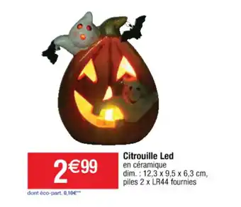 Cora x Carrefour Citrouille led offre