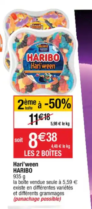 Cora x Carrefour Hari'ween HARIBO offre