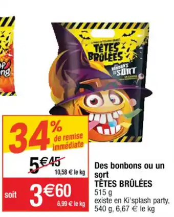 Cora x Carrefour Des bonbons ou un sort offre