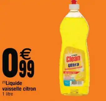 Cora x Carrefour Liquide vaisselle citron offre