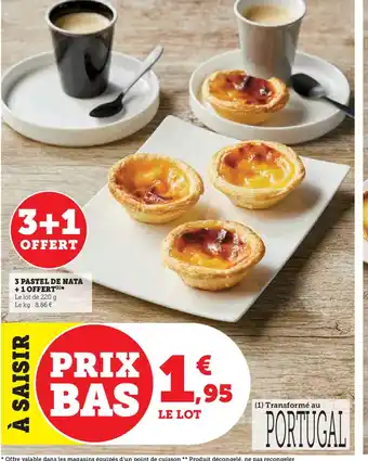 Hyper U 3 PASTEL DE NATA offre