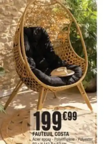 La Foir'Fouille FAUTEUIL COSTA offre