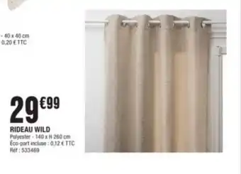 La Foir'Fouille RIDEAU WILD offre