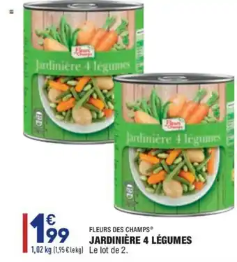 ALDI Jardinière 4 légumes offre