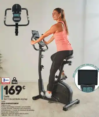 ALDI Vélo d'appartement offre