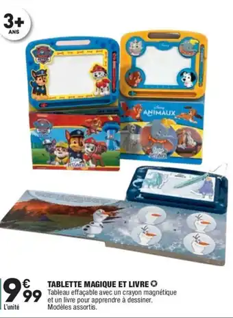 ALDI Tablette magique et livre offre