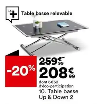 BUT Table basse Up & Down 2 offre