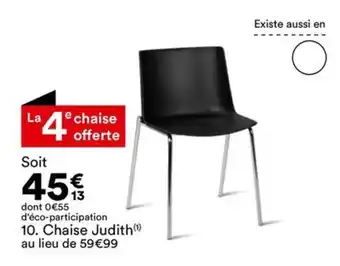 BUT Chaise Judith (1) au lieu offre