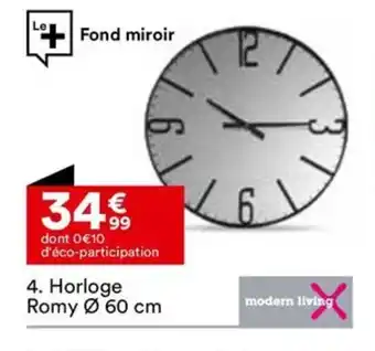 BUT Horloge Romy Ø 60 cm offre