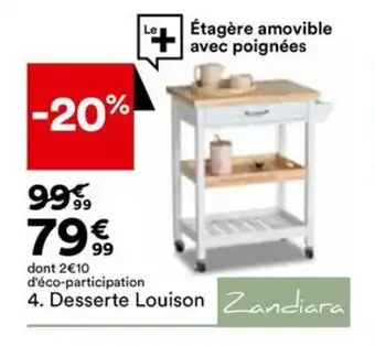 BUT Desserte Louison offre