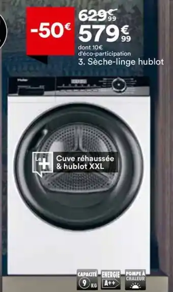 BUT Sèche-linge hublot offre