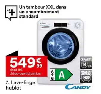 BUT Lave-linge hublot offre