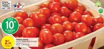 Intermarché Express TOMATE CERISE offre