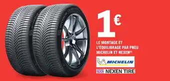 Le Montage Et L'Équilibrage Par Pneu Michelin Et Nexen