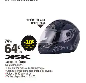 E.Leclerc L'Auto Casque Intégral offre