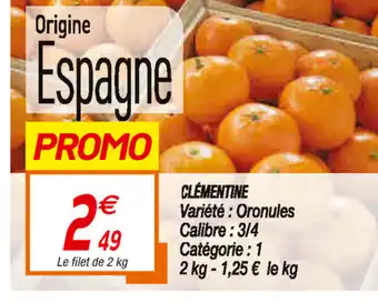 Netto Clémentine offre