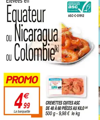 Netto Crevettes Cuites ASC offre