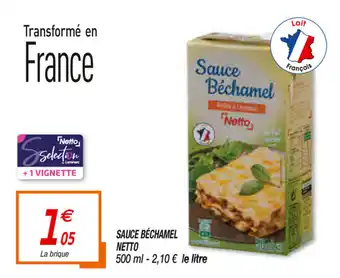 Netto Sauce Béchamel offre